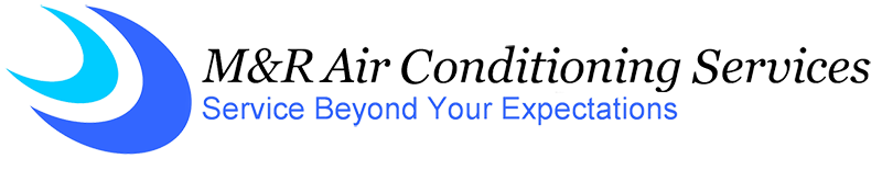 M&R air conditioning services logo - service beyond your expectations