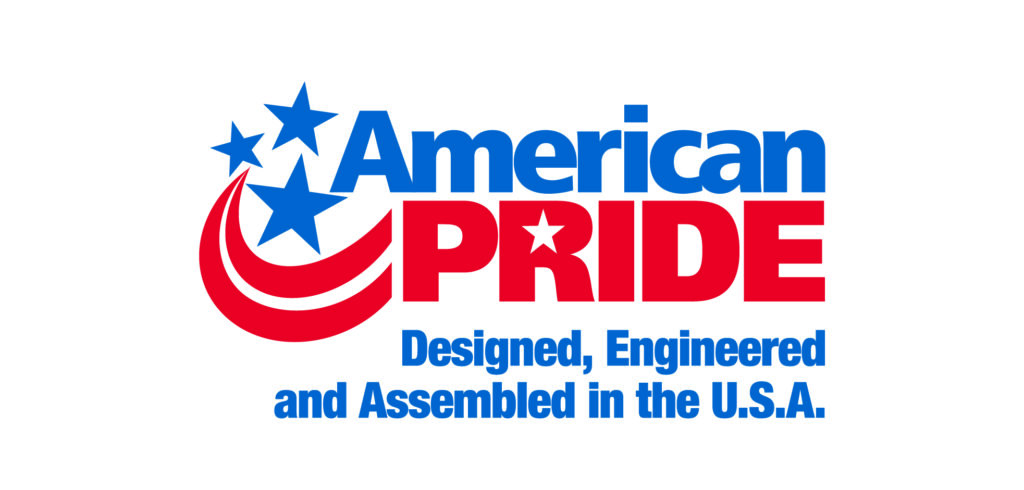 American Pride Designed, engineered, and assembled in the USA